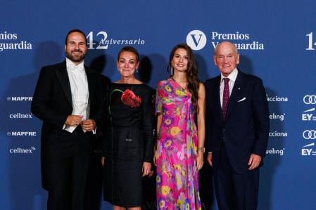 Marc Sala, Sol Daurella, Serena Sáenz y Carles Vilarrubí