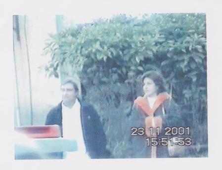 Todo el entorno de la tenista fue asimismo capturado por el objetivo de aquellos delicneuntes desconocidos