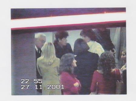 Otra instantánea tomada en compañía de sus padres.