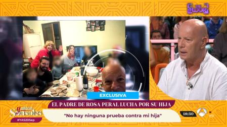 Francisco está convencido de que su hija es inocente.