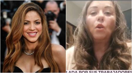 Una extrabajadora de Shakira la señala