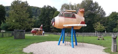 Parque infantil integrador de Echternach.