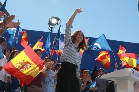 Manifestación organizada por el PP contra la amnistía