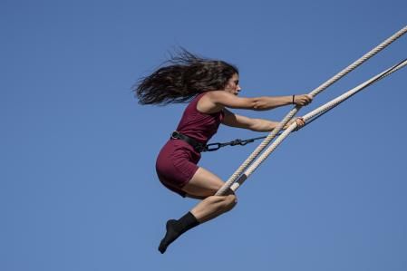 Como es costumbre, el  castillo de Montjuïc se convirtió en  el gran circo de la Mercè