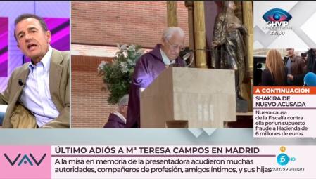 Alessandro Lequio no está conforme con la misa a María Teresa Campos