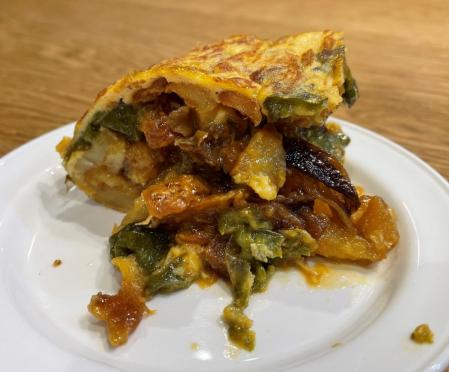 La tortilla de Antonio Bar, en San Sebastián