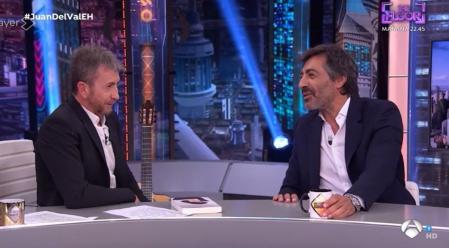 Juan del Val y Pablo Motos en 'El Hormiguero'.