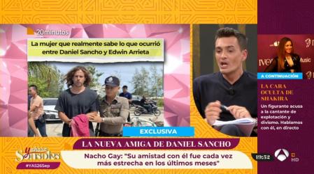 El periodista Nacho Gay revela cómo presentaba Daniel Sancho a Edwin Arrieta a sus amigos en España.