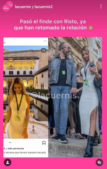 Pillan a Risto Mejide y a Natalia Almarcha por Granada