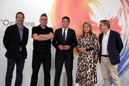 Carlos Mazón durante la presentación de la campaña