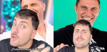 David Andújar critica el humor de Joaquín Sánchez (TikTok / David Andújar)<br>