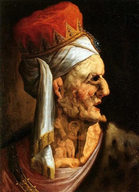 'Herodes', su cuadro más inquietante