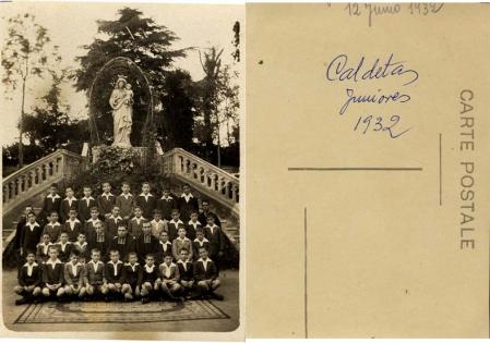 Una postal de 1932 de los hermanos Gabrielistas