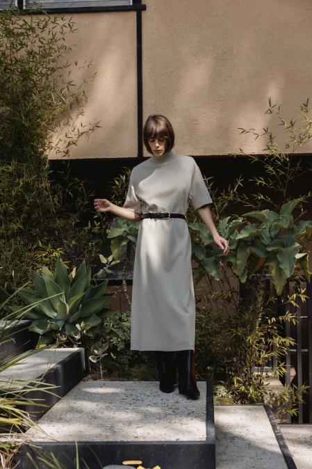 Vestido de punto de Zara