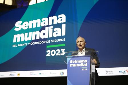 Francesc Santasusana, presidente del Col·legi de Mediadors d'Assegurances de Barcelona
