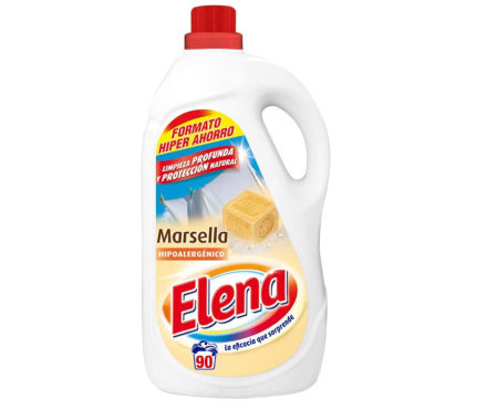 Elena Marsella, detergente para lavadora hipoalergénico