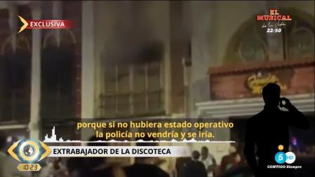 Un extrabajador de la discoteca incendiada decide hablar