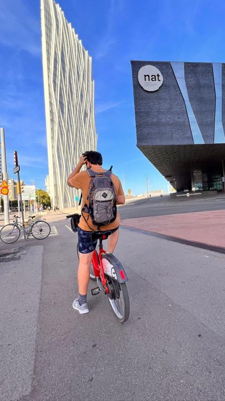 Arquitectura high-tech de Barcelona.