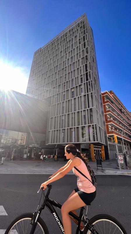 Arquitectura high-tech de Barcelona.