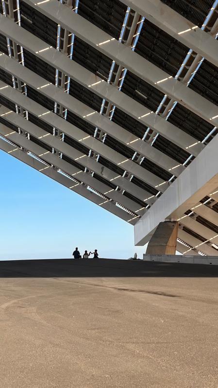 Arquitectura high-tech de Barcelona.