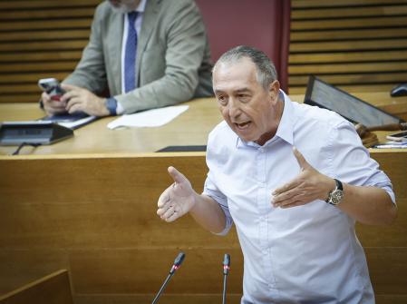 El síndic de Compromís en Les Corts, Joan Baldoví.