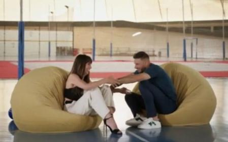 Almudena Cid y Joaquín Sánchez en 'Joaquín el novato'