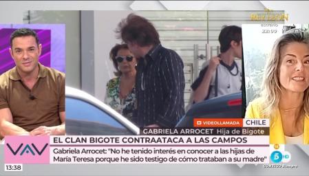 Gabriela Arrocet defiende a su padre