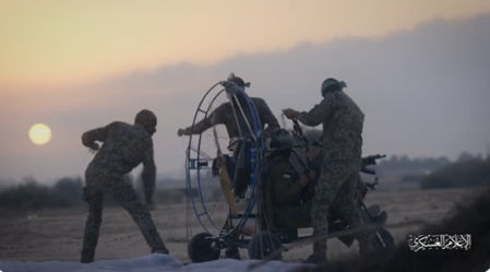 Un momento de uno de los vídeos propagandísticos de Hamas.