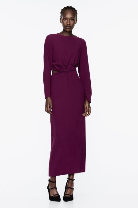 Vestido de invitada de Zara