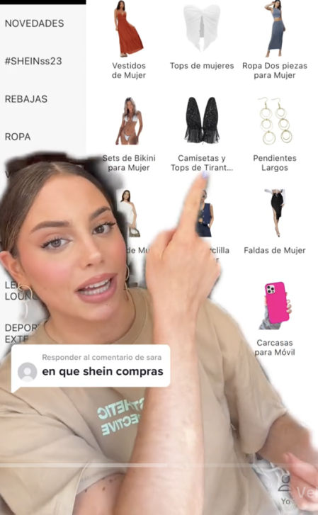 Blanca García dice que comprar por categorías puede resultar útil