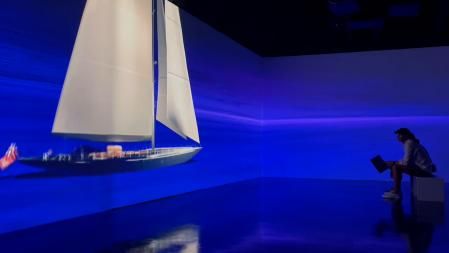 Audiovisual que puede observarse en el antiguo Imax