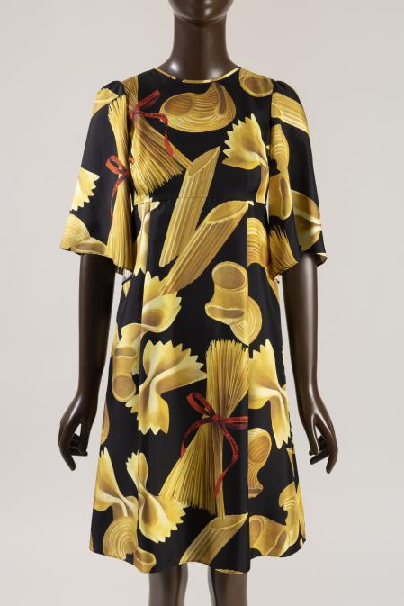 Vestido de primavera de Dolce@Gabanna, 2017