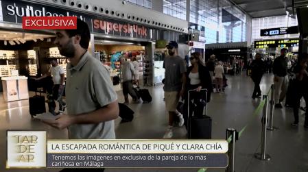 Salen a la luz las imágenes de la romántica escapada de Piqué y Clara Chía por Málaga