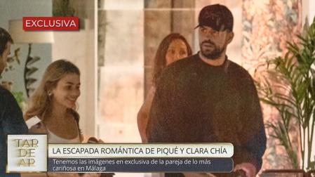 Salen a la luz las imágenes de la romántica escapada de Piqué y Clara Chía por Málaga