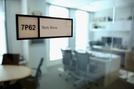 El minúsculo despacho privado del antiguo director de 'The Washington Post'