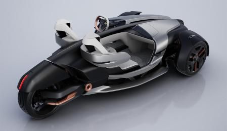 Tricera, el descapotable eléctrico Yamaha de tres ruedas que reinventa la movilidad de la marca.