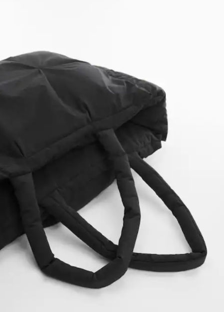 Bolso acolchado de Mango