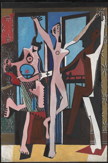 'Las tres bailarinas (la danza)', de Picasso