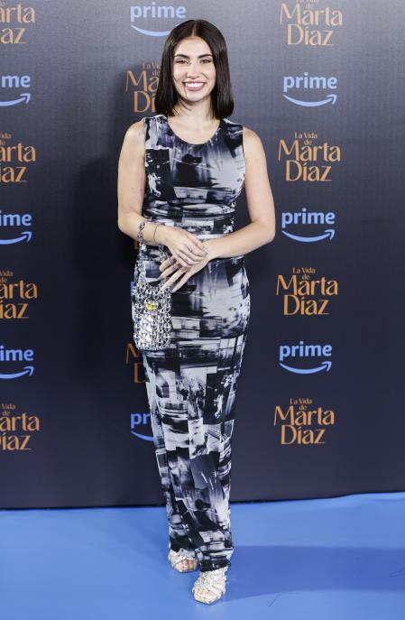 Andrea Garte at photocall for premiere film La vida de Marta Diaz in Madrid on Wednesday, 18 October 2023.