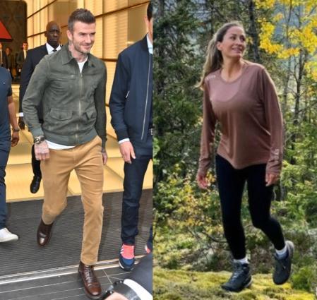 David Beckham y Rebecca Loos en la actualidad