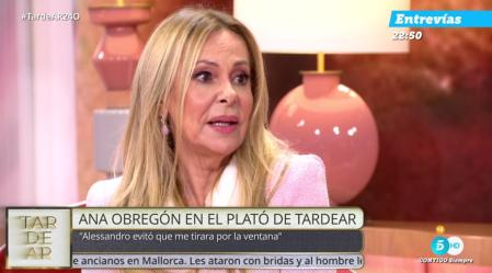 La dura confesión de Ana Obregón tras la muerte de su hijo Aless: 