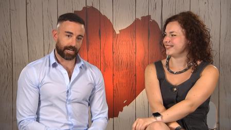 Carlota y David en 'First Dates'