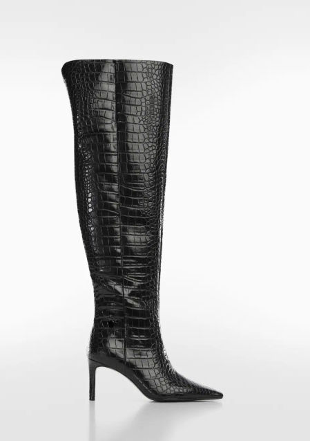 Botas de piel de Mango