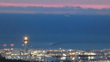 Mallorca divisada desde Vallvidrera.
