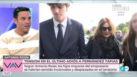 Antonio Rossi desvela lo ocurrido en la misa de Fernández Tapias