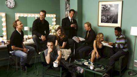 Era una especie de Aaron Sorkin en una serie creada por Aaron Sorkin.