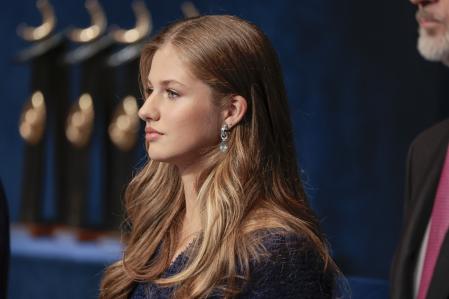 Princess Leonor de Borbon during the delivery of the Princess of Asturias Awards 2023 in Oviedo, on Friday 20 October 2023.