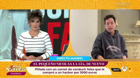 El 'Pequeño Nicolás' rompe su silencio tras ser pillado con un carnet de conducir falso: 