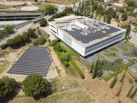 Placas Solares en la Ronda de Dalt