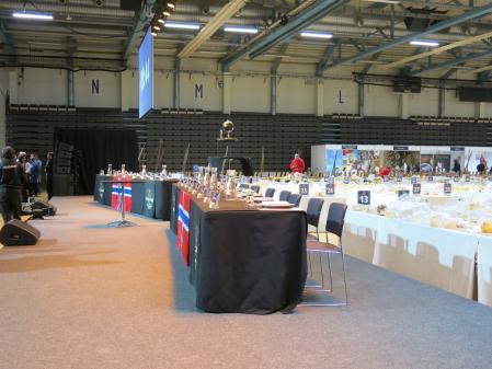 En esta edición de los World Cheese Awards había 100 mesas de cata y casi 300 jurados de 38 países